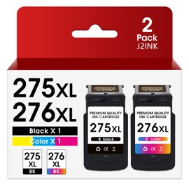 275 276 for Printer Ink Canon 275 and 276 PG-275XL CL-276XL PG 275 CL 276 Combo Pack for Canon 275 and 276 Ink Cartridges for Canon PIXMA TS3500 TS3522 TR4720 TR4700 TR4722 TS3720