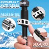 Bastones Senderismo Ajustables Aluminio Plegables 2 Pzas. Color Par Mango