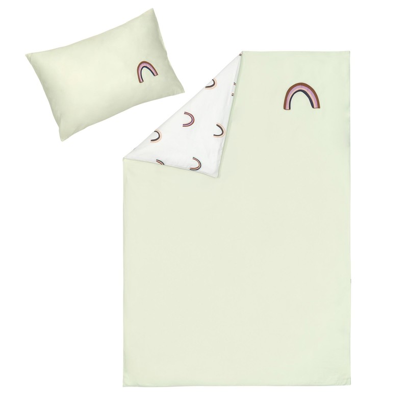 LÄSSIG Children's Bed Linen Set Organic Cotton GOTS Certified 2-Piece