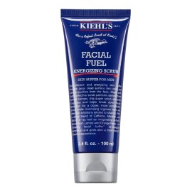 Kiehl’s Facial Fuel Energizing Scrub - Exfoliante Facial para Hombre, Limpiador con Cafeína, Mentol y Vitamina E que Suaviza y Elimina Celulas Muertas
