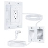 ZEXMTE in Wall Cable Management Kit, Cable Concealer Kit for