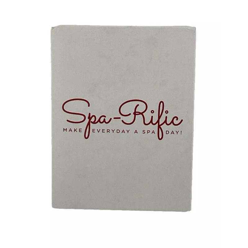Spa-Rific Nano Laser Etched Glass Mani Pedi Set With Ergo