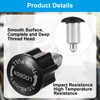 PATIKIL Pull-up Spring Knob M16 Pull Pin Knob 22mm Thread