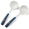 Ceramics Ladle Spoon Set of 2 Large Soup Ladle with