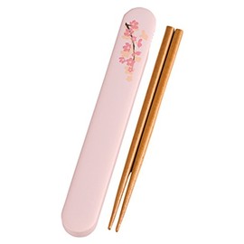 Tatsumiya SAKURA 18.0 Slide Chopsticks Case Set PK Size: Approx. W19 D2.6 H1.2 33202