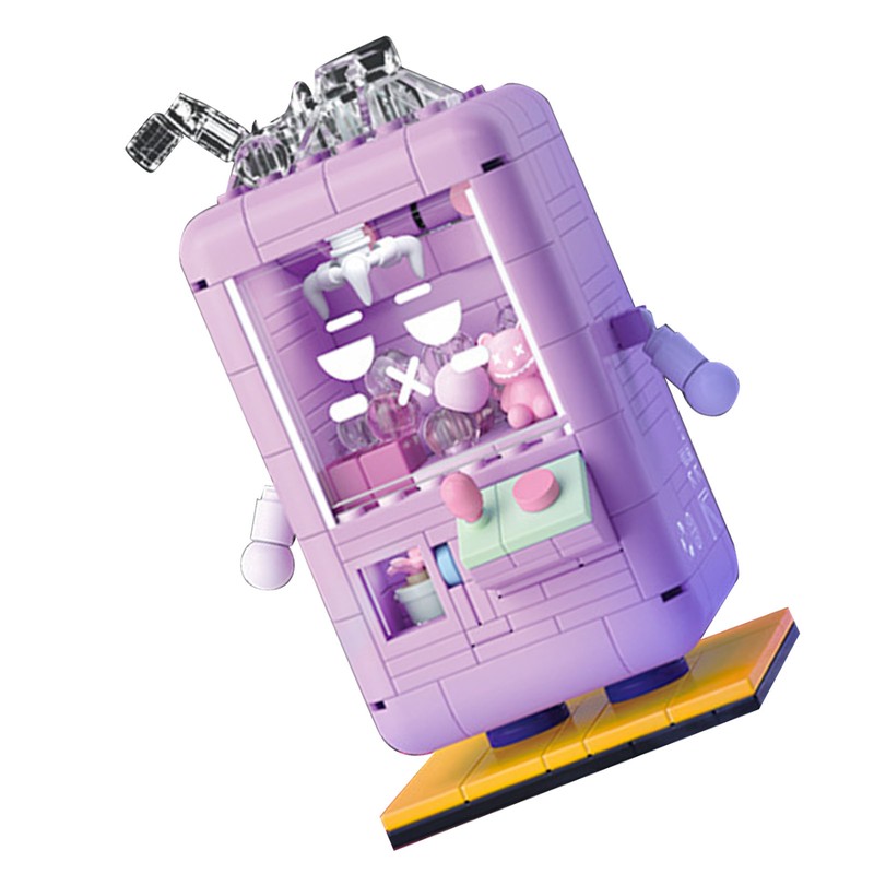 Doll Machine Mini Building Blocks Bricks Set Mini Claw Catch