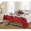 Newbridge - Mantel Rectangular de Tela de Pascua con Doble