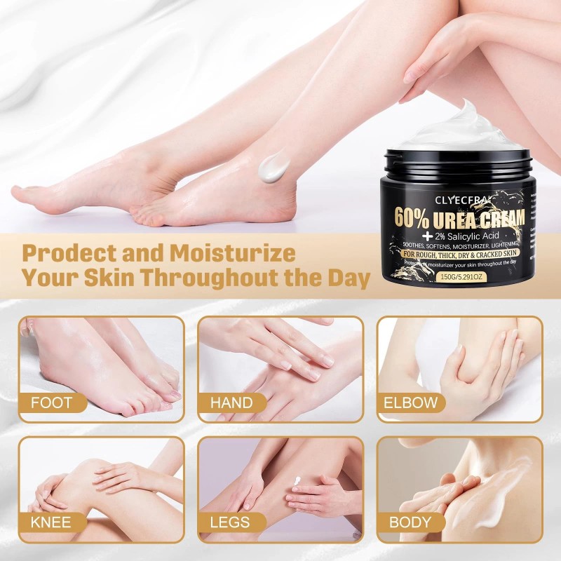 Clyecfra 60% Urea Cream with 2% Salicylic Acid, Urea Cream