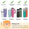 AGIFTMIND Silicone Boots for Stanly Cup 20/30/40 oz, Bottom Protector