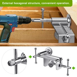 Insaga Enhanced Deck Board Straightening Tool, Portable Lever Deck Board Bending, Adjustable Decking Tools, Board Bender for Straighten and Fasten Boards with Minimal Effort,1Pack
