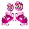 Stamp Roller Skates, Sizes 23/27, with Elbow and Knee Protectors,