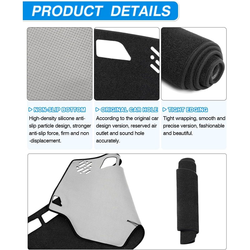 CARTIST Dash Cover Fits for Ford Ranger 2019 2020 2021