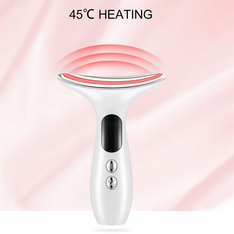 Neck Lifting Massager Microfrequency Vibration 3 Modes Neck Skin Tightening