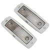 2pcs Rear Reading Dome Light 3B0947291 Gray Shell High Brightness