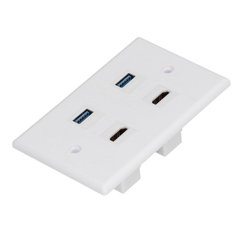 2 HD Multimedia Interface 2 USB3.0 Ports Panel Weld Free
