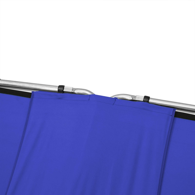 Panoramic Background Connection Kit 2.3m Chroma Key Blue