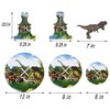 Soporte de dinosaurio para cupcakes de 3 niveles para niños,
