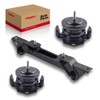 Engine Motor Transmission Mount Set 3pcs Compatible with 2001 2002