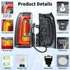 Convitex LED Tail Lights Assembly Fit GMC Yukon/Yukon XL Denali