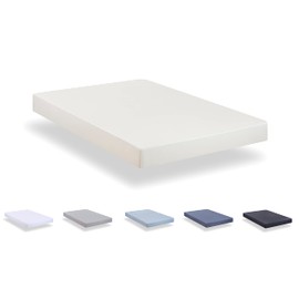 Todocama - Fitted sheet in extra soft brushed microfibre. (Bed 160 x 190/200 cm, Beige)