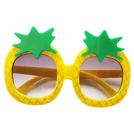 FANCYKIDS Kids Children Trendy Pineapple Cat Heart Shaped Sunglasses for Toddler Girls (Color 2)