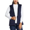 BALEAF Women's Lightweight Vest Softshell Sleeveless Jacket Windproof Stand Collar