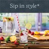 Vikko Drinking Glasses, 11.5 Ounce Glass Cups, Durable Glasses Drinking