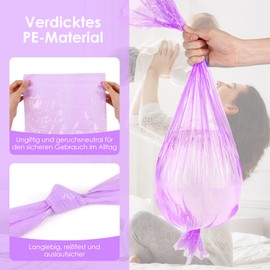 Vankarr Nappy Bin Refill Cassettes Pack of 12 Refill Film for Nappy Bin Refill Bags Compatible with All Nappy Bins