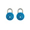 Brinks 48mm Anodized Dial Combination Lock, 2 Pack - Available