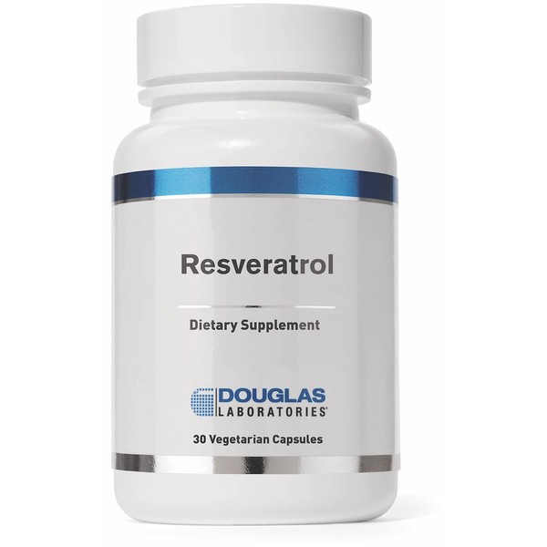 Douglas Laboratories Resveratrol | Antioxidant Support for Cardiovascular, Neurological, Metabolic and Mitochondrial Health | 30 Capsules