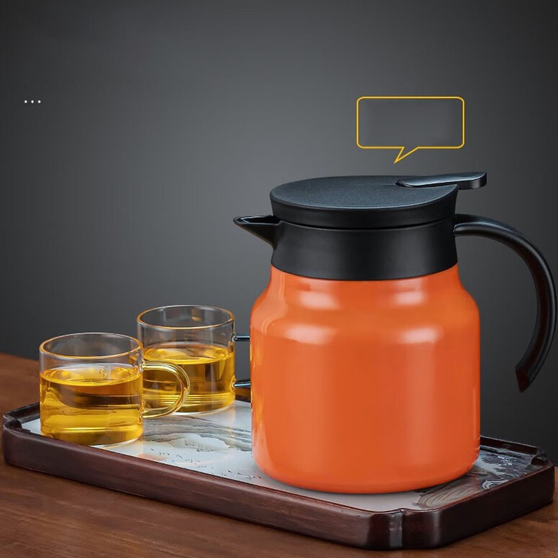 Insulated Teapot 1000ml Tea Water Separation Detachable Thermal Coffee Tea
