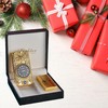 Electric Lighter with Clock Dial LED Power Display Plasma Dragon