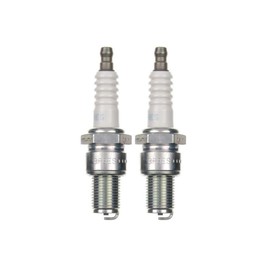 2x Spark Plug BR8ES Spark Plugs Set of 2 for Motorcycle/Scooter Compatible with: 0242250503 W4CC WR4CC WR4CP WR5CC 818 8902 OE108