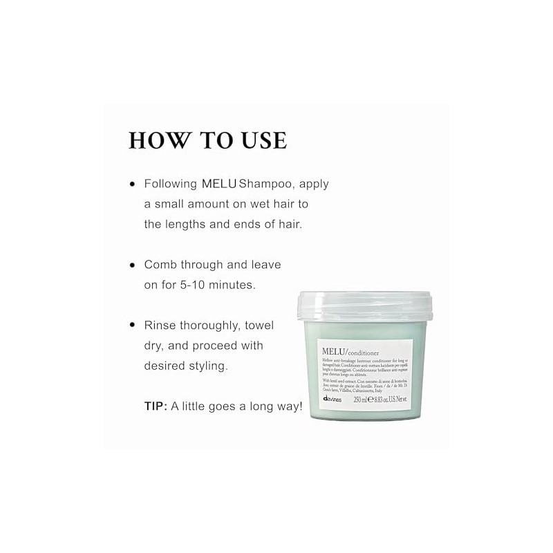 Davines MELU Conditioner | Acondicionador Anti-quiebre | 250 ml