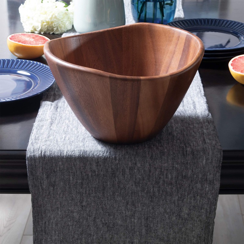 Lipper International Acacia Wave Bowl