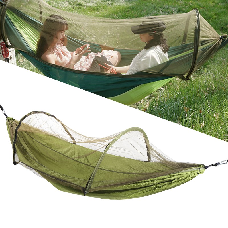 Single Person Super Light Automatic Quick Opening Removable Hammock with