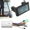 36V/48V 15A Brushless Motor Controller LCD S900 Display Panel Set