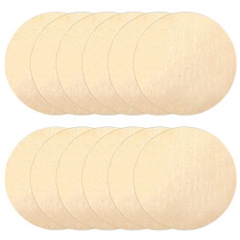12 PCS Wood Rounds for Crafts, 6 Inch Unfinished Wood Circles for Crafts and Wooden Discs, Round Wooden Discs Circle Wood Sign Blank Wood Circles for DIY Coasters Art Projects, 1/10 Inch Thick