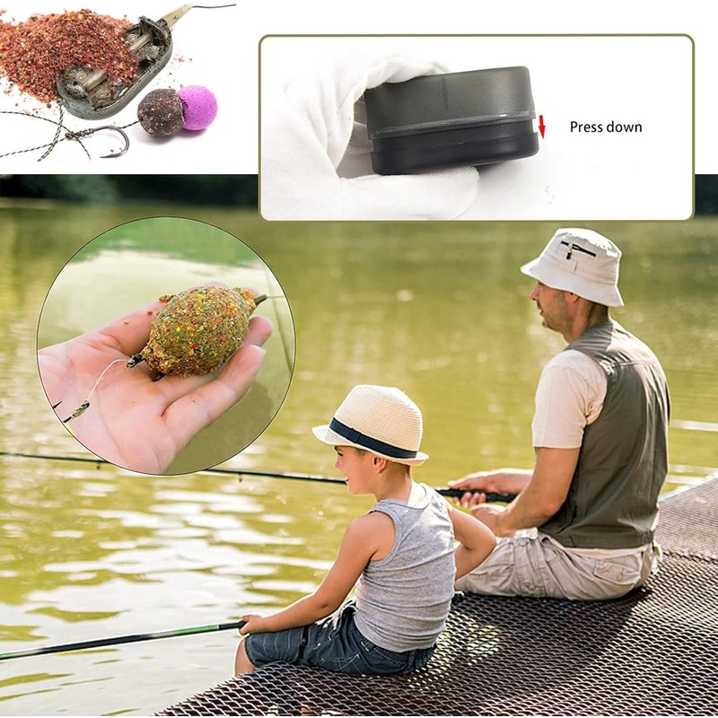 Carp Fishing Feeders Method Feeder with Fishing Weights 20g-60g Quick
