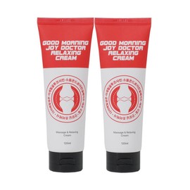 Good Morning Dr. Joy Relaxing Cream Knee Muscle Pain Massage Cream 120ml 2 cans / 굿모닝 조이박사 릴렉싱 크림 무릎 근육통 바르는파스 마사지크림 120ml 2통 구성
