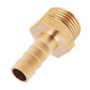 WANGCL 10PCS Hose Pipe Tap Connector Brass Hose Nozzle Connector