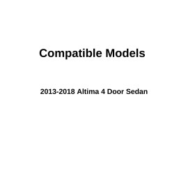 NAGD Fits 2013-2018 Nissan Altima Sedan Driver Side Left Front Door Window Glass