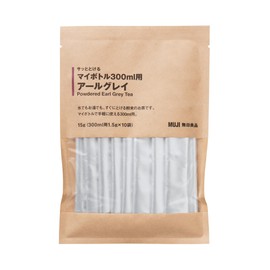 MUJI 12380719 My Bottle, 10.5 fl oz (300 ml), Earl Gray, 0.5 oz (15 g) (1.5 g x 10 Bags for 10.5 fl oz (300 ml)