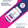 Iron Bisglycinate Iron Supplement 120 Caps - 25mg Elemental Iron