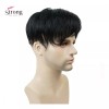 OEM Peluca De Peluquín Para Hombre, Pelo Corto Y Liso,