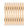 1000 Small Wooden Clothespins Natural Wood 10ea