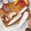 Farberware Edgekeeper Triple Riveted Chef Knife with Self-Sharpening Blade Cover,
