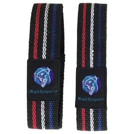 Correas de ejercicio de composición muscular (rojo, blanco y azul)