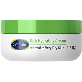 Cetaphil Rich Hydrating Night Cream with Hyaluronic Acid, 1.7 Ounce