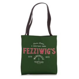 Christmas Carol, Fezzigigg's, Scrooge & Marley, Holiday Tote Bag